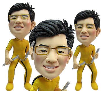 公仔娃娃-李小龍功夫公仔